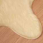 Casa si Gradina - Textile si covoare - Covoare - Covoare casa - Covor Faux din Lana de oaie Crem 80 x 120 cm Poliester - Infinity.ro