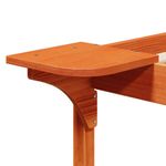 Casa si Gradina - Mobilier - Paturi si accesorii - Paturi - Cadru de pat cu mese laterale Maroniu cerat 80 x 210 cm - Infinity.ro