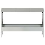 Petshop - Accesorii petshop - Castroane si adapatori - JGHEAB pentru hranit pui Argintiu 81 x 32 x 53,5 cm - Infinity.ro