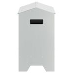 Petshop - Accesorii petshop - Castroane si adapatori - JGHEAB pentru hranit pui Argintiu 81 x 32 x 53,5 cm - Infinity.ro