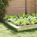 Casa si Gradina - Gradina si terasa - Garduri, panouri si accesorii - Garduri pentru melci 16 pcs Argintiu Otel Galvanizat - Infinity.ro