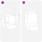 Petshop - Accesorii petshop - Castroane si adapatori - Urmarire pentru iepuri Negru 17.5 x 26 x 28.5 cm - Infinity.ro