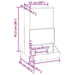 Petshop - Accesorii petshop - Castroane si adapatori - Feeder pentru porci Verde masliniu 55 x 51 x 91.5 cm - Infinity.ro