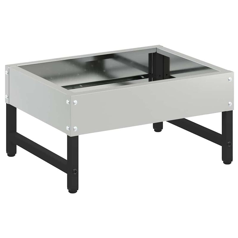 Petshop - Accesorii petshop - Castroane si adapatori - Hranitor pentru pasari Argintiu 80 x 28 x 13.5 cm - Infinity.ro