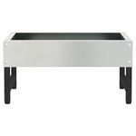 Petshop - Accesorii petshop - Castroane si adapatori - Hranitor pentru pasari Argintiu 80 x 28 x 13.5 cm - Infinity.ro