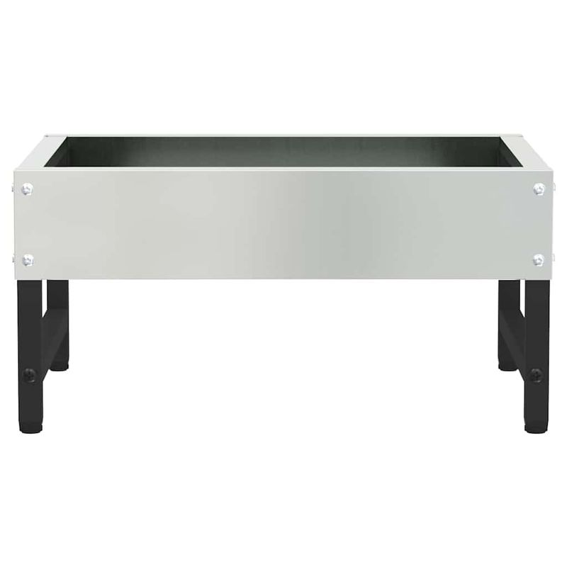 Petshop - Accesorii petshop - Castroane si adapatori - Hranitor pentru pasari Argintiu 80 x 28 x 13.5 cm - Infinity.ro