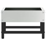 Petshop - Accesorii petshop - Castroane si adapatori - Hranitor pentru pasari Argintiu 80 x 28 x 13.5 cm - Infinity.ro