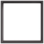 Casa si Gradina - Gradina si terasa - Garduri, panouri si accesorii - Margine pentru gazon Negru 40 x 40 x 13 cm Otel - Infinity.ro