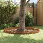 Casa si Gradina - Gradina si terasa - Garduri, panouri si accesorii - Borduri pentru gazon 20 pcs Ruginit 103 x 0,05 x 22 cm - Infinity.ro