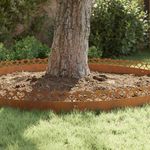 Casa si Gradina - Gradina si terasa - Garduri, panouri si accesorii - Borduri pentru gazon 20 pcs Ruginit 103 x 0,05 x 22 cm - Infinity.ro