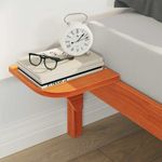 Casa si Gradina - Mobilier - Paturi si accesorii - Paturi - Cadru de pat cu mese laterale Maroniu cerat 140 x 220 cm - Infinity.ro
