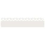 Casa si Gradina - Gradina si terasa - Garduri, panouri si accesorii - Borduri pentru gazon 30 pcs Alb 103 x 0,05 x 22 cm Otel - Infinity.ro