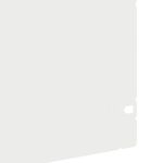 Casa si Gradina - Gradina si terasa - Garduri, panouri si accesorii - Borduri pentru gazon 30 pcs Alb 103 x 0,05 x 22 cm Otel - Infinity.ro