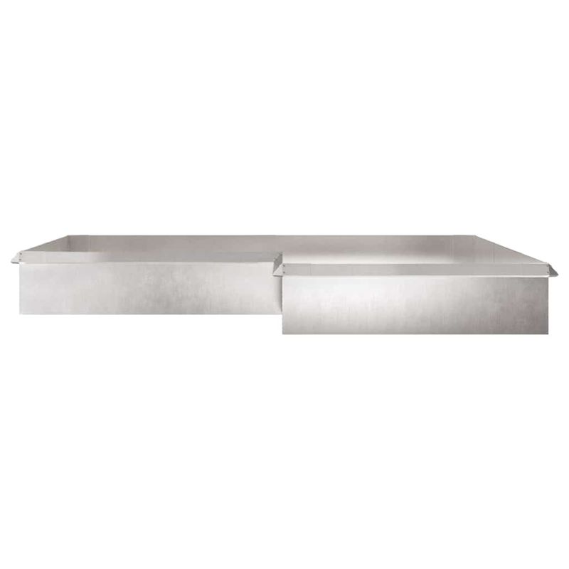 Casa si Gradina - Gradina si terasa - Garduri, panouri si accesorii - Garduri pentru melci 16 pcs Argintiu Otel inoxidabil - Infinity.ro