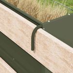 Petshop - Accesorii petshop - Castroane si adapatori - Feeder pentru Fan Suspendat Verde masliniu 61 x 33 x 66 cm - Infinity.ro