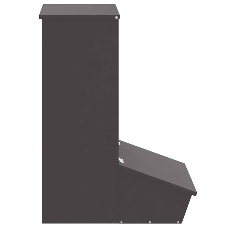 Petshop - Accesorii petshop - Castroane si adapatori - Feeder pentru porci Negru 55 x 51 x 91.5 cm - Infinity.ro