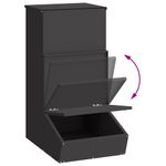 Petshop - Accesorii petshop - Castroane si adapatori - Feeder pentru porci Negru 55 x 51 x 91.5 cm - Infinity.ro