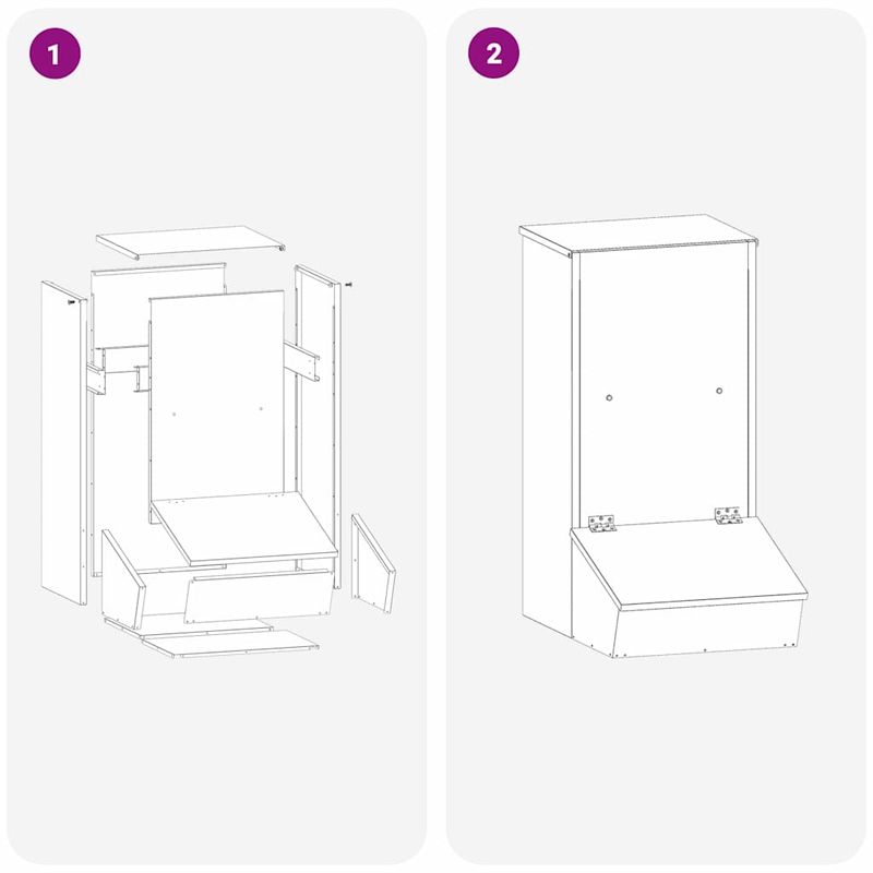 Petshop - Accesorii petshop - Castroane si adapatori - Feeder pentru porci Negru 55 x 51 x 91.5 cm - Infinity.ro
