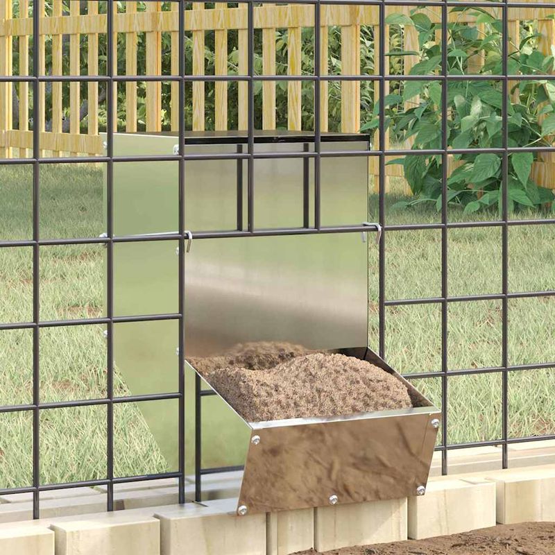 Petshop - Accesorii petshop - Castroane si adapatori - Urmarire pentru iepuri Argintiu 17,5 x 26 x 28,5 cm - Infinity.ro