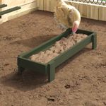 Petshop - Accesorii petshop - Castroane si adapatori - JGHEAB pentru hranit pui Verde masliniu 80 x 28 x 13.5 cm - Infinity.ro
