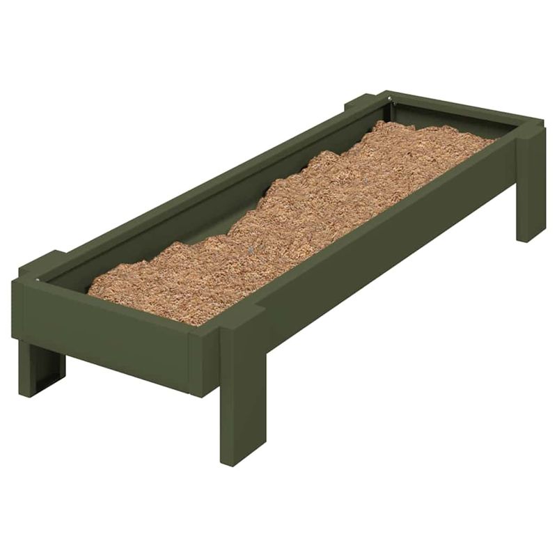 Petshop - Accesorii petshop - Castroane si adapatori - JGHEAB pentru hranit pui Verde masliniu 80 x 28 x 13.5 cm - Infinity.ro