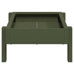 Petshop - Accesorii petshop - Castroane si adapatori - JGHEAB pentru hranit pui Verde masliniu 80 x 28 x 13.5 cm - Infinity.ro