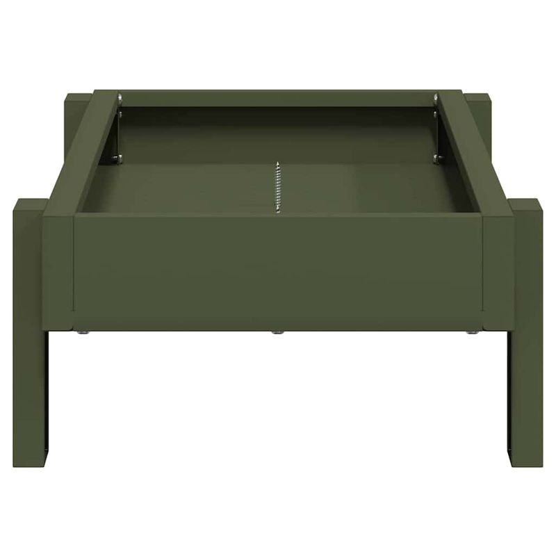 Petshop - Accesorii petshop - Castroane si adapatori - JGHEAB pentru hranit pui Verde masliniu 80 x 28 x 13.5 cm - Infinity.ro