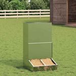 Petshop - Accesorii petshop - Castroane si adapatori - Feeder pentru porci Argintiu 55 x 51 x 91.5 cm Otel Galvanizat - Infinity.ro
