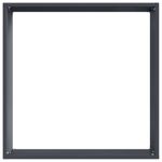 Casa si Gradina - Gradina si terasa - Garduri, panouri si accesorii - Margine pentru gazon 6 pcs Antracit 40 x 40 x 13 cm Otel - Infinity.ro