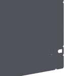 Casa si Gradina - Gradina si terasa - Garduri, panouri si accesorii - Borduri pentru gazon 20 pcs Antracit 103 x 0,05 x 22 cm Otel - Infinity.ro