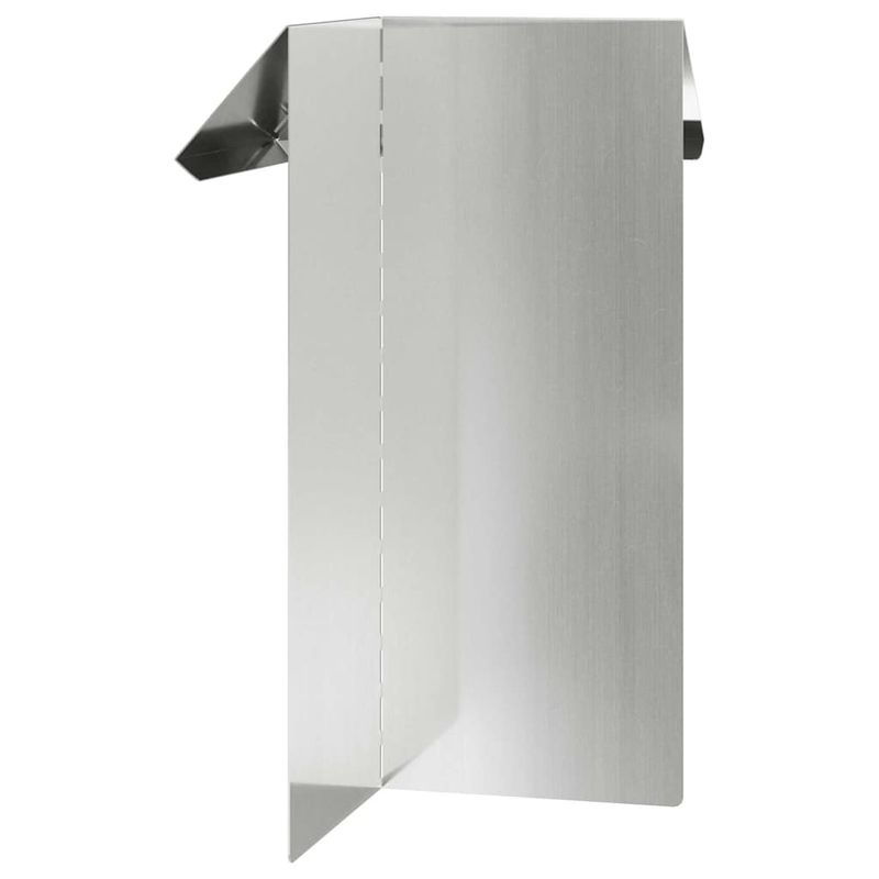 Casa si Gradina - Gradina si terasa - Garduri, panouri si accesorii - Gard pentru melci Argintiu 13,5 x 13,5 x 25 cm Otel Galvanizat - Infinity.ro