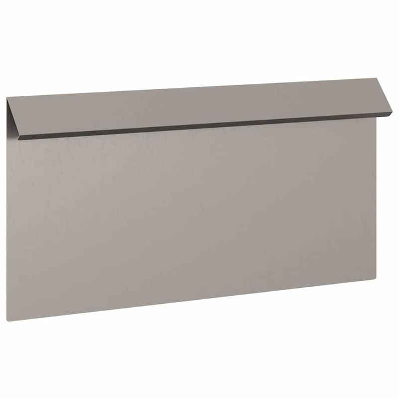 Casa si Gradina - Gradina si terasa - Garduri, panouri si accesorii - Gard pentru melci 16 pcs Ruginit 50 x 3,5 x 25 cm - Infinity.ro