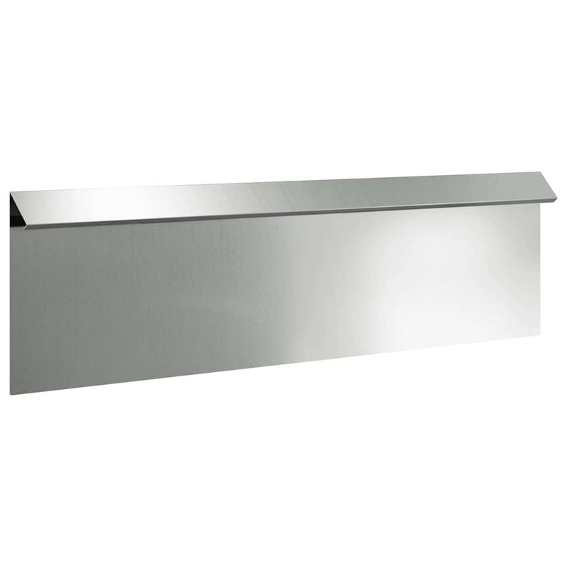 Casa si Gradina - Gradina si terasa - Garduri, panouri si accesorii - Gard pentru melci Argintiu 100 x 3,5 x 25 cm Otel Galvanizat - Infinity.ro