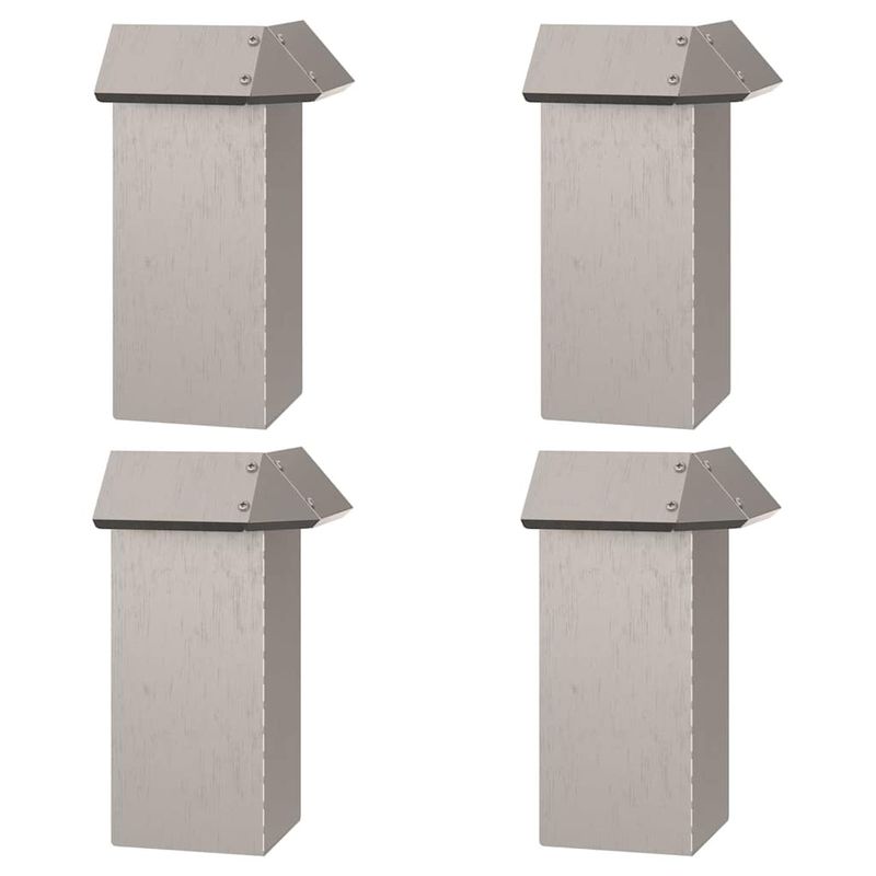 Casa si Gradina - Gradina si terasa - Garduri, panouri si accesorii - Garduri pentru melci 8 pcs Ruginit Otel rezistent de intemperii - Infinity.ro