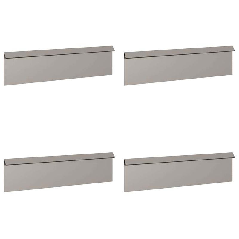 Casa si Gradina - Gradina si terasa - Garduri, panouri si accesorii - Garduri pentru melci 8 pcs Ruginit Otel rezistent de intemperii - Infinity.ro