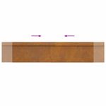 Casa si Gradina - Gradina si terasa - Garduri, panouri si accesorii - Garduri pentru melci 12 pcs Ruginit - Infinity.ro