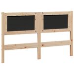 Casa si Gradina - Mobilier - Paturi si accesorii - Accesorii paturi - Tablie de pat Stejar Sonoma 80 cm Lemn compozit - Infinity.ro