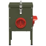 Petshop - Accesorii petshop - Castroane si adapatori - Feeder pentru pui 2 pcs Verde masliniu 41,5 x 20,5 x 33 cm - Infinity.ro