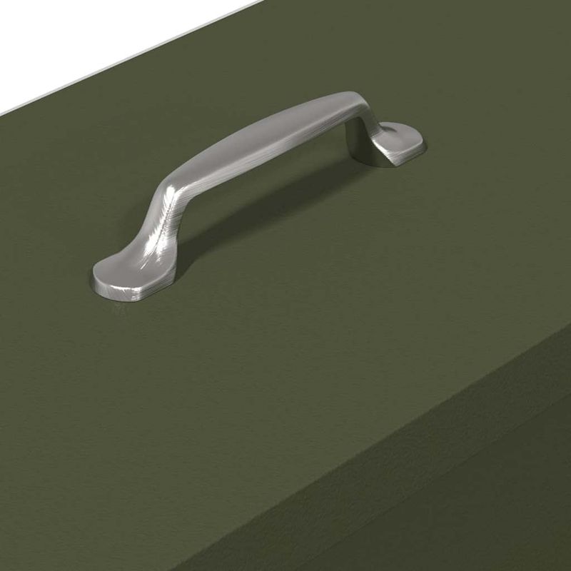 Petshop - Accesorii petshop - Castroane si adapatori - Feeder pentru pui 2 pcs Verde masliniu 41,5 x 20,5 x 33 cm - Infinity.ro