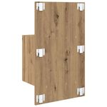 Casa si Gradina - Mobilier - Comode si corpuri - Noptiere - Noptiera suspendata 2 pcs Stejar Artizanal 48,5 x 32,5 x 80 cm - Infinity.ro