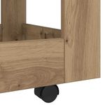 Casa si Gradina - Mobilier - Organizare si depozitare - Cutii depozitare - Carucior Birou Stejar Artizanal 60 x 45 x 60 cm Lemn compozit - Infinity.ro