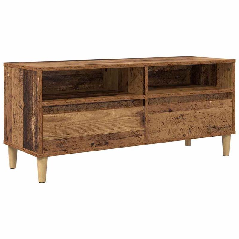 Casa si Gradina - Mobilier - Comode si corpuri - Comode - Cabinet TV Lemn Vechi 100 x 34,5 x 44,5 cm Lemn compozit - Infinity.ro
