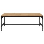 Casa si Gradina - Mobilier - Mese si birouri - Masute de cafea - Masa de cafea Stejar Artizanal 100 x 50 x 35 cm Lemn compozit - Infinity.ro