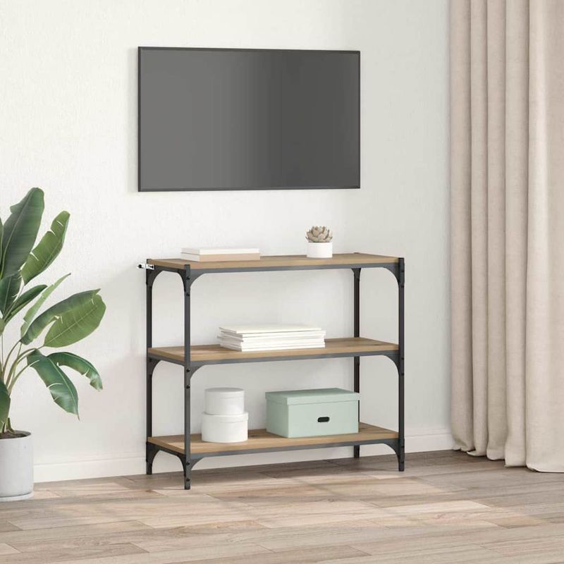 Casa si Gradina - Mobilier - Biblioteci si rafturi - Biblioteci - Dulap pentru carti Stejar Artizanal 80 x 33 x 70,5 cm - Infinity.ro