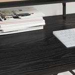 Casa si Gradina - Mobilier - Mese si birouri - Birouri - Birou Stejar Negru 100 x 50 x 90 cm Lemn compozit - Infinity.ro