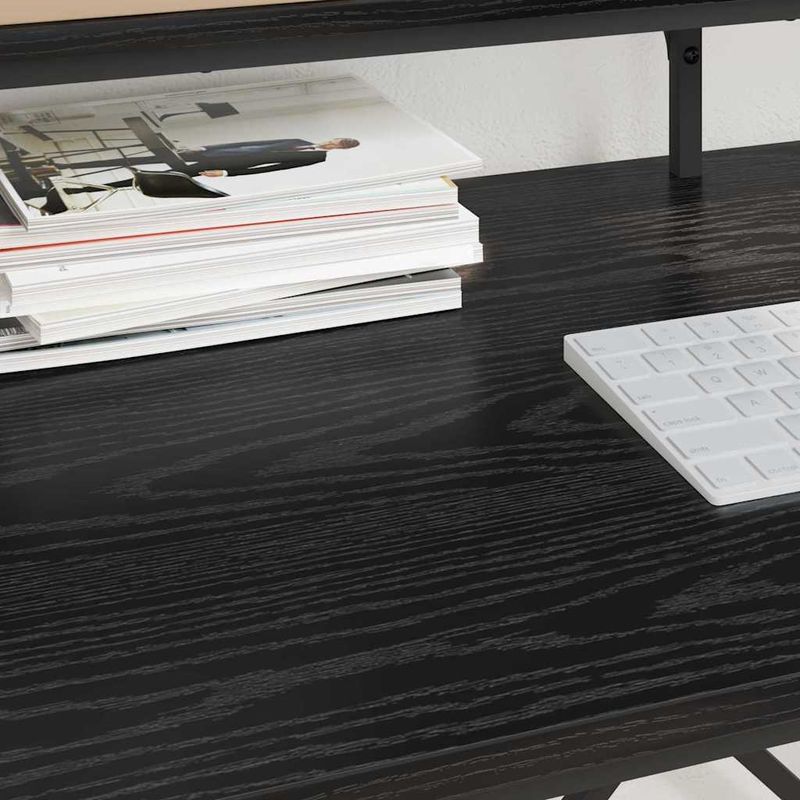 Casa si Gradina - Mobilier - Mese si birouri - Birouri - Birou Stejar Negru 100 x 50 x 90 cm Lemn compozit - Infinity.ro