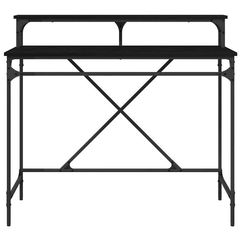 Casa si Gradina - Mobilier - Mese si birouri - Birouri - Birou Stejar Negru 100 x 50 x 90 cm Lemn compozit - Infinity.ro