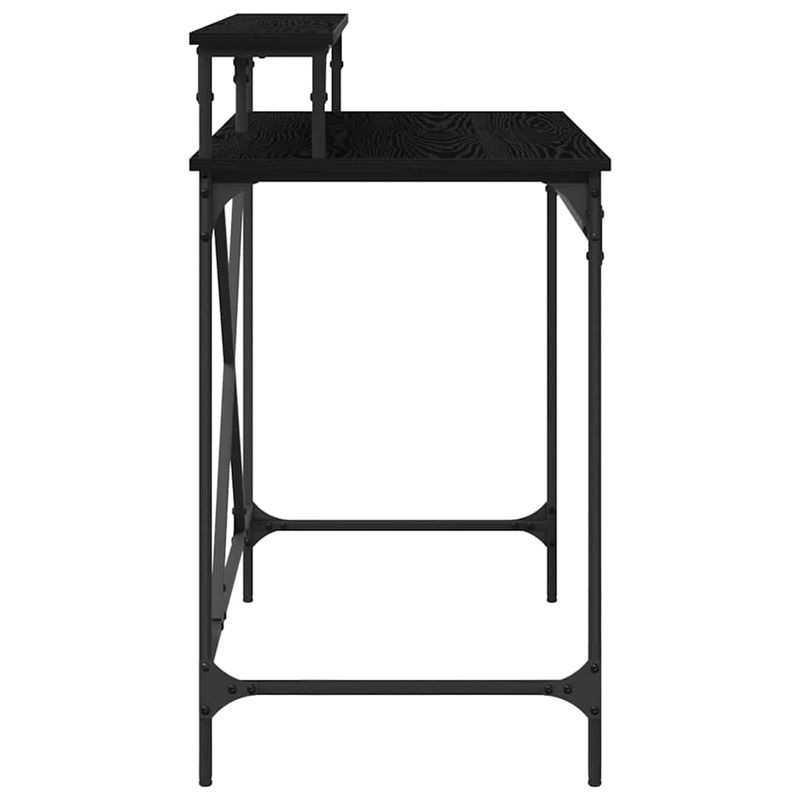 Casa si Gradina - Mobilier - Mese si birouri - Birouri - Birou Stejar Negru 100 x 50 x 90 cm Lemn compozit - Infinity.ro