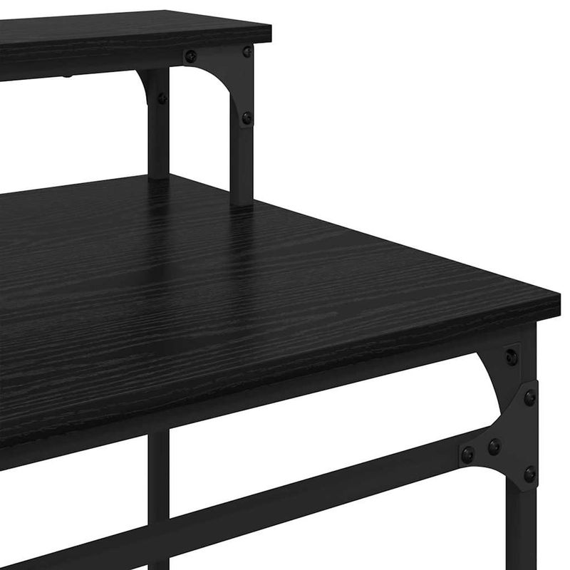 Casa si Gradina - Mobilier - Mese si birouri - Birouri - Birou Stejar Negru 100 x 50 x 90 cm Lemn compozit - Infinity.ro