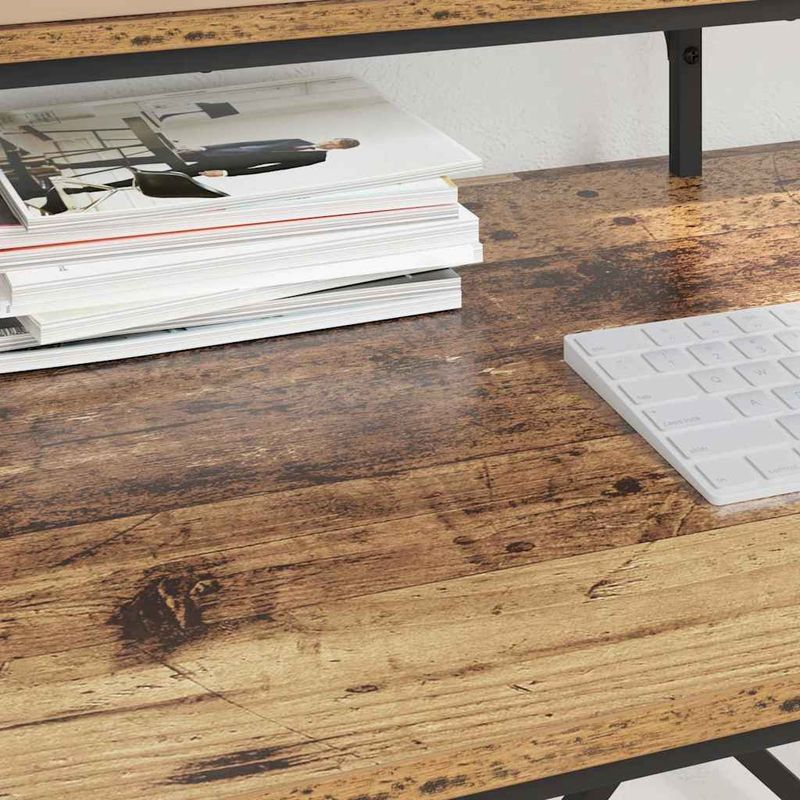 Casa si Gradina - Mobilier - Comode si corpuri - Noptiere - Birou Lemn Vechi 100 x 50 x 90 cm Lemn compozit - Infinity.ro